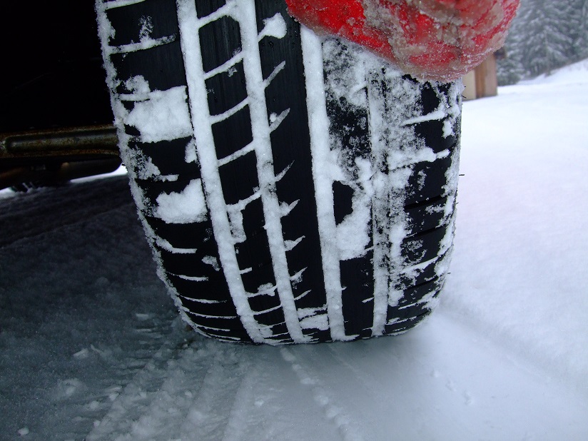 Summer tyres in snow