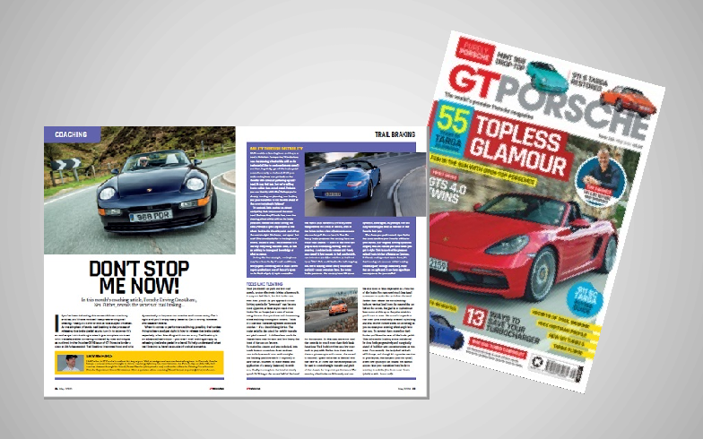 GT Porsche Article - Trail Braking